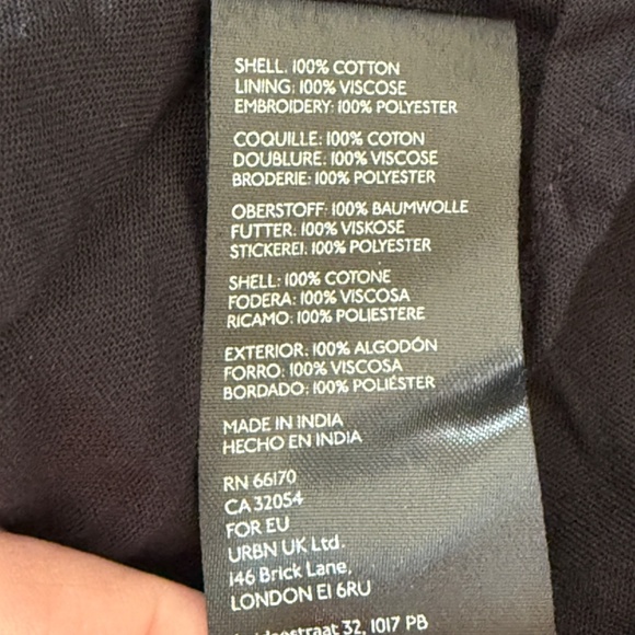 New! Free People Perfect Storm Midi Dress Black nwot 33995 - Picture 15 of 16